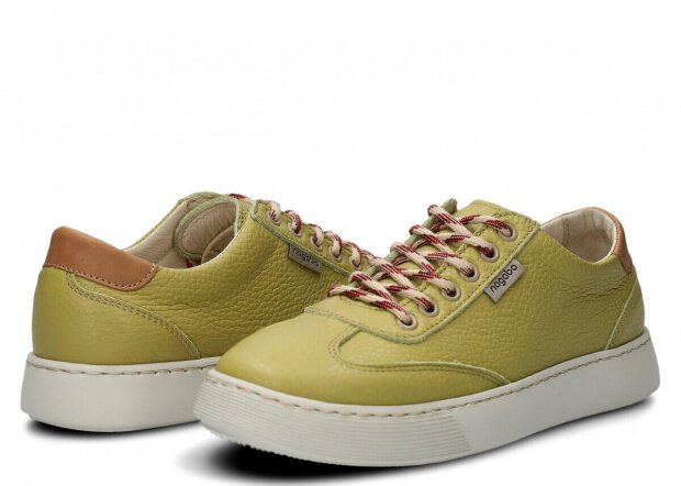 Poltopánky NAGABA 612 limetková rustic kožené