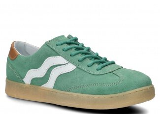 Poltopánky NAGABA 129 mätová velúrové koža