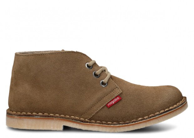 ČLENKOVÉ PRE MLÁDEŽ MODEL 0821 BÉŽOVÁ VELÚROVÉ - ROZMER 38