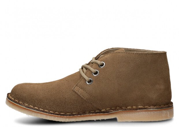 ČLENKOVÉ PRE MLÁDEŽ MODEL 0821 BÉŽOVÁ VELÚROVÉ - ROZMER 38