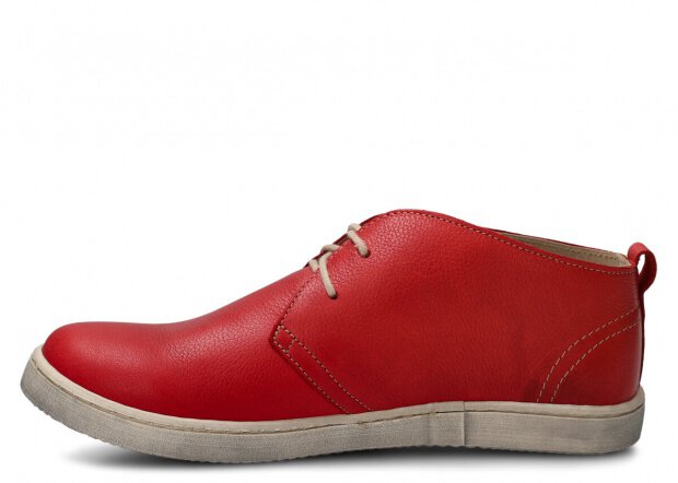 POLTOPÁNKY DÁMSKE MODEL 268 ČERVENÁ RUSTIC - ROZMER 39