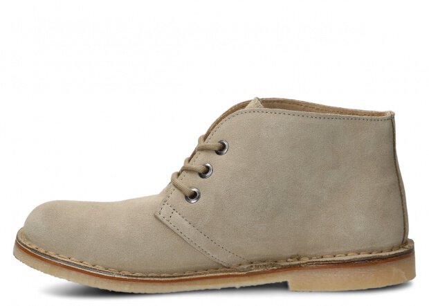 ČLENKOVÉ PRE MLÁDEŽ MODEL 082 BÉŽOVÁ VELÚROVÉ - ROZMER 41