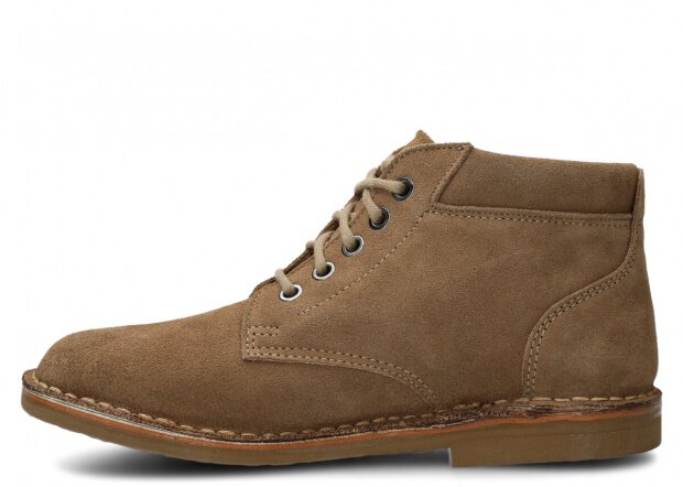 ČLENKOVÉ PÁNSKE MODEL 0761 BÉŽOVÁ VELÚROVÉ - ROZMER 42