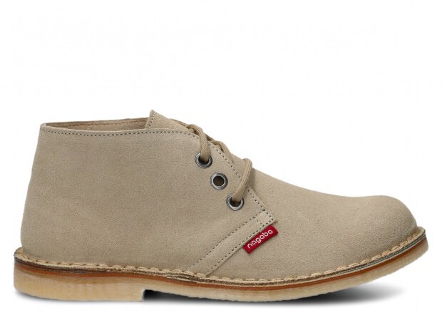ČLENKOVÉ PRE MLÁDEŽ MODEL 082 BÉŽOVÁ VELÚROVÉ - ROZMER 38