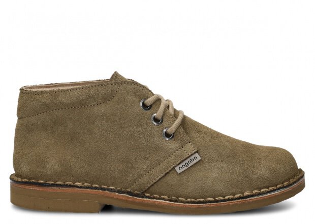 ČLENKOVÉ DÁMSKE MODEL 0741 OLIVOVÁ VELÚROVÉ - ROZMER 38