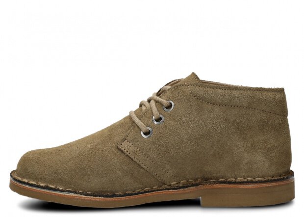 ČLENKOVÉ DÁMSKE MODEL 0741 OLIVOVÁ VELÚROVÉ - ROZMER 38