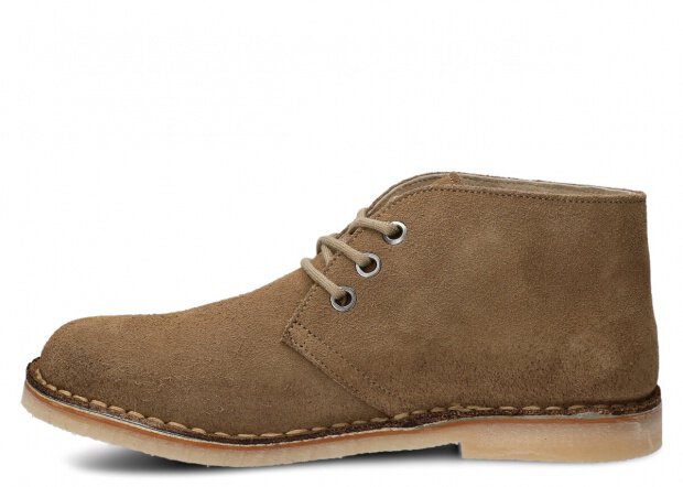 ČLENKOVÉ PRE MLÁDEŽ MODEL 082 BÉŽOVÁ VELÚROVÉ - ROZMER 40