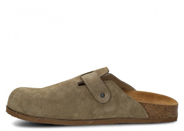 ŠĽAPKY MODEL 018 OLIVOVÁ VELÚROVÉ - ROZMER 44