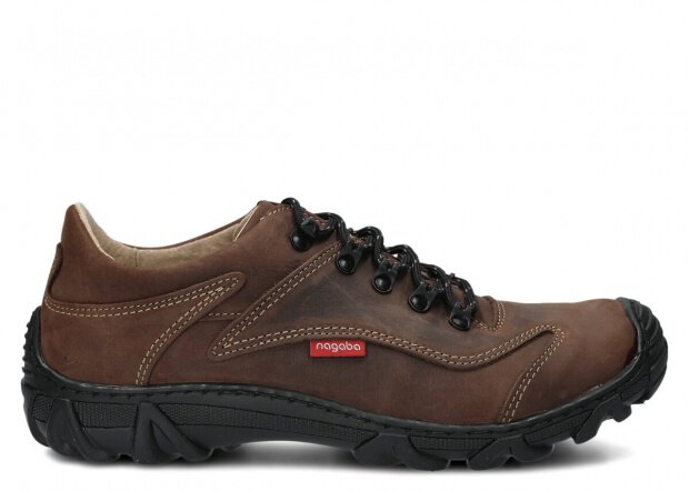 TREKKING PÁNSKE MODEL 400 OLIVOVÁ CRAZY - ROZMER 42