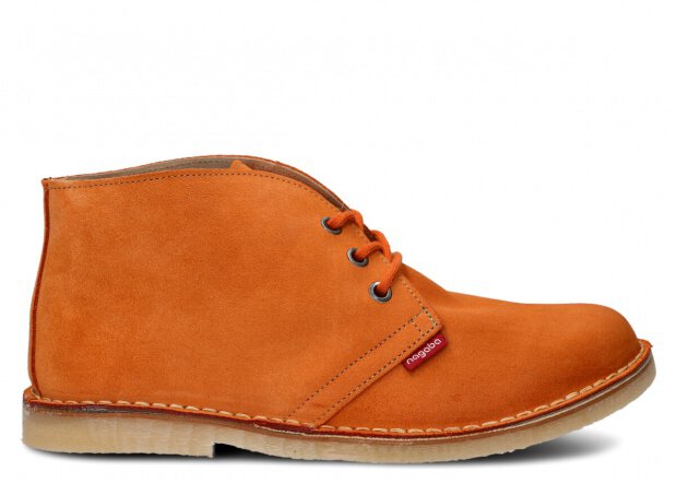 ČLENKOVÉ PRE MLÁDEŽ MODEL 082 ORANŽOVÁ VELÚROVÉ - ROZMER 44