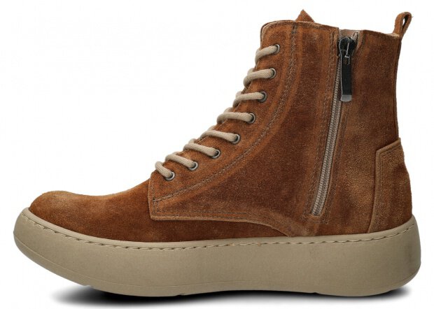 ČLENKOVÉ PRE MLÁDEŽ MODEL 087 VÝRAZNE ČERVENÁ VELÚROVÉ WAX - ROZMER 38