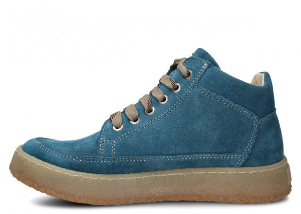 PÁNSKE TOPÁNKY NAGABA 6101 JEANS  VELÚROVÉ - ROZMER 38