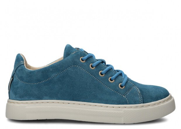 Poltopánky NAGABA 607 jeans velúrové koža