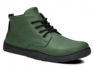 Široké dámske topánky NAGABA 631 zelená oblak koža