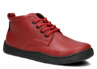 Široké dámske topánky NAGABA 631 červená oblak koža