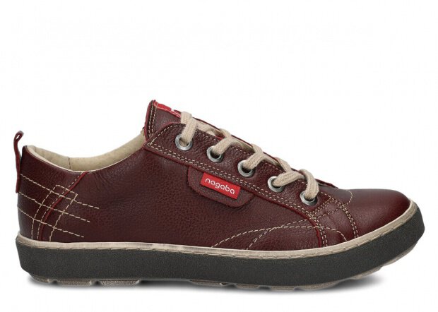 Poltopánky NAGABA 243 bordová rustic koža