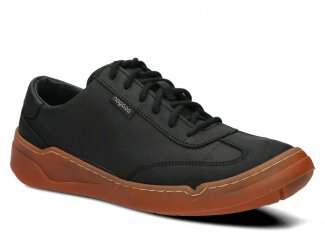 Pánske obuv NAGABA 467 čierna crazy koža