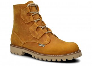 Pánske traper topánky NAGABA 488/1 žltá crazy koža