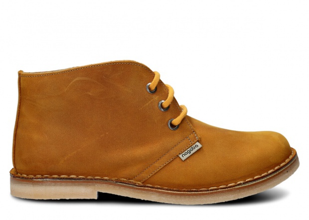 Topánky unisex NAGABA 082 žltá crazy koža