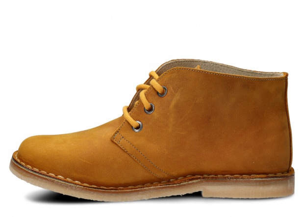 Topánky unisex NAGABA 082 žltá crazy koža