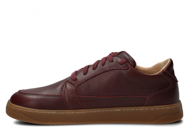 Široké pánske obuv NAGABA 480 bordová rustic koža