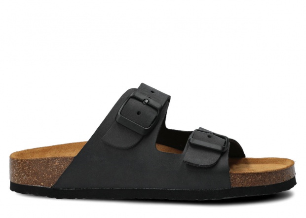 Profilované šľapky -NAGABA 017 grafitová nubuk 