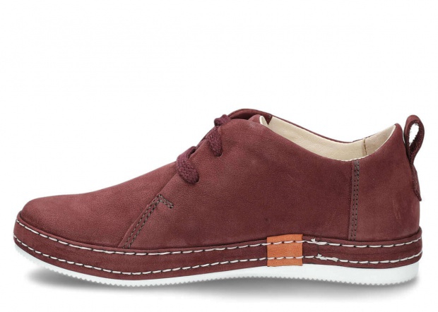 Poltopánky NAGABA 382 bordová samuel koža