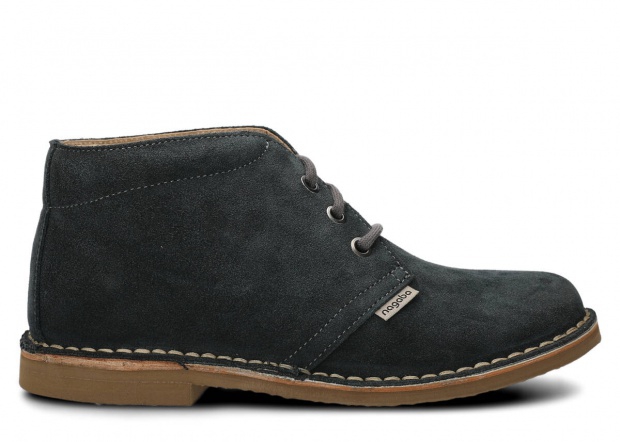 Pánske topánky NAGABA 075 grafitová velúrové koža