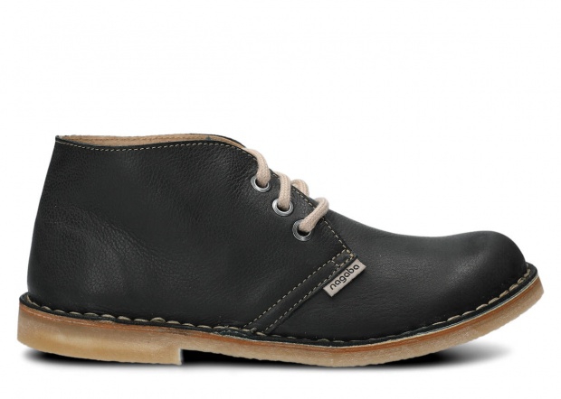 Topánky NAGABA 082 TOBE čierna rustic koža