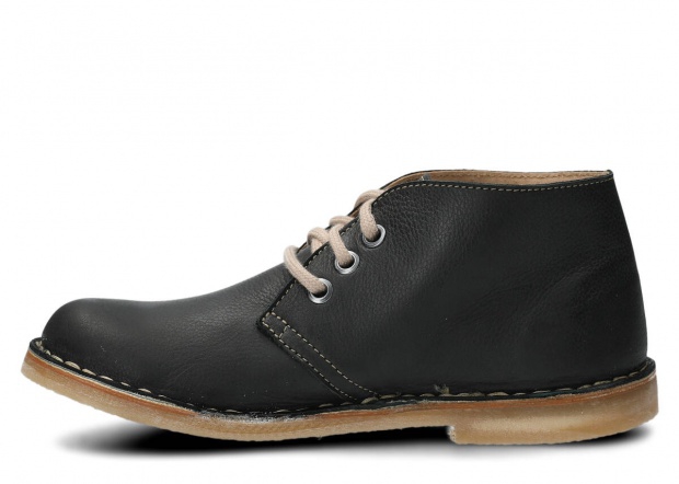 Topánky NAGABA 082 TOBE čierna rustic koža