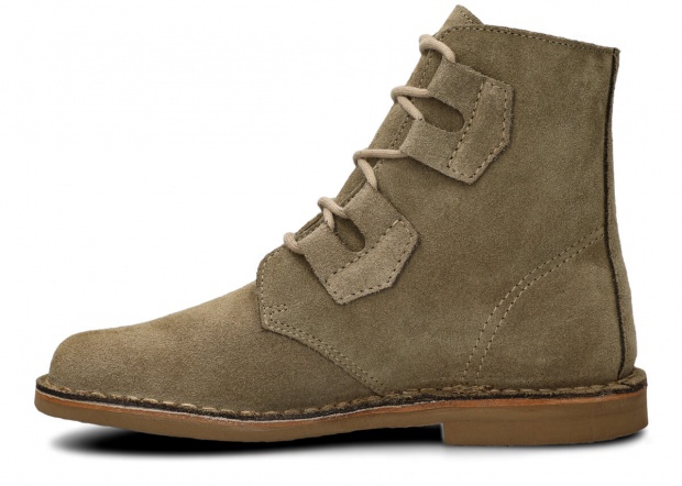 Pánske topánky NAGABA 188 STBE olivová velúrové koža