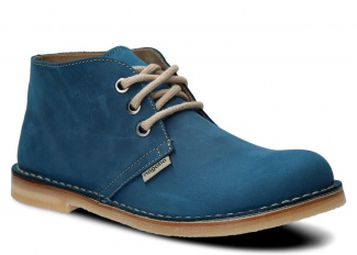 Topánky unisex NAGABA 082 kobalt crazy koža